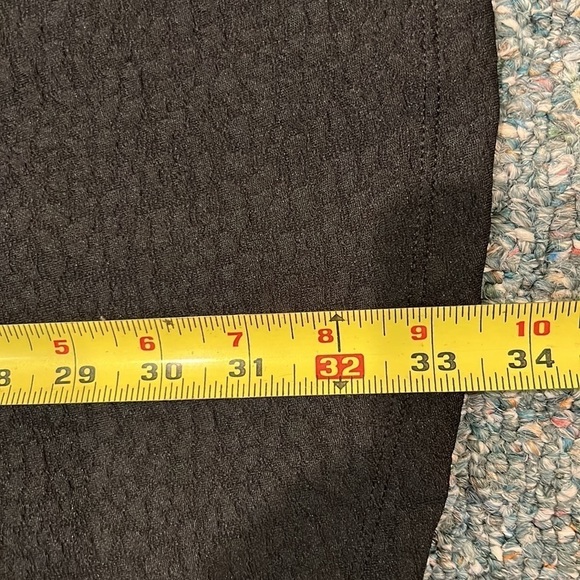 Poof Couture Black Dress Sheer Neckline Large MWT - Picture 8 of 11